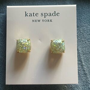 Kate Spade Glitter Opal Stud Earrings